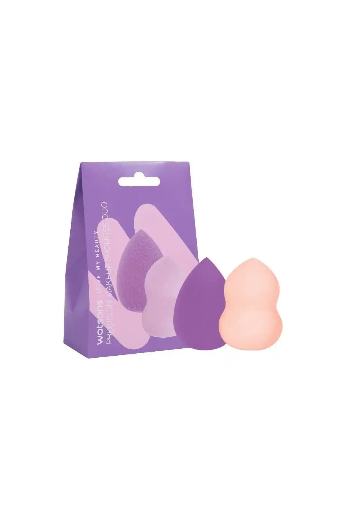 Watsons Makyaj Süngeri 2'li Set: Yumuşak ve Pratik Makyaj Uygulama Aracı