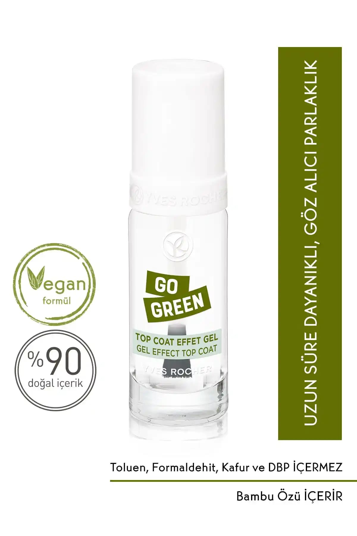 Yves Rocher Jel Etkili Tırnak Parlatıcısı: Doğal ve Uzun Süre Kalıcı Bakım