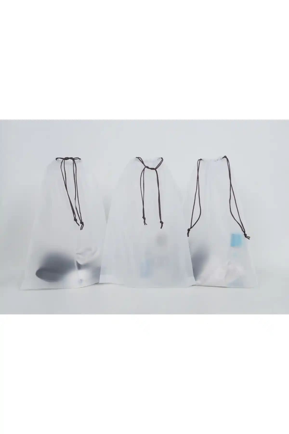 Meapuff 3'lü Su Geçirmez Kozmetik ve Plaj Çantası Seti Geniş Hacim ve Şıklık Sunar