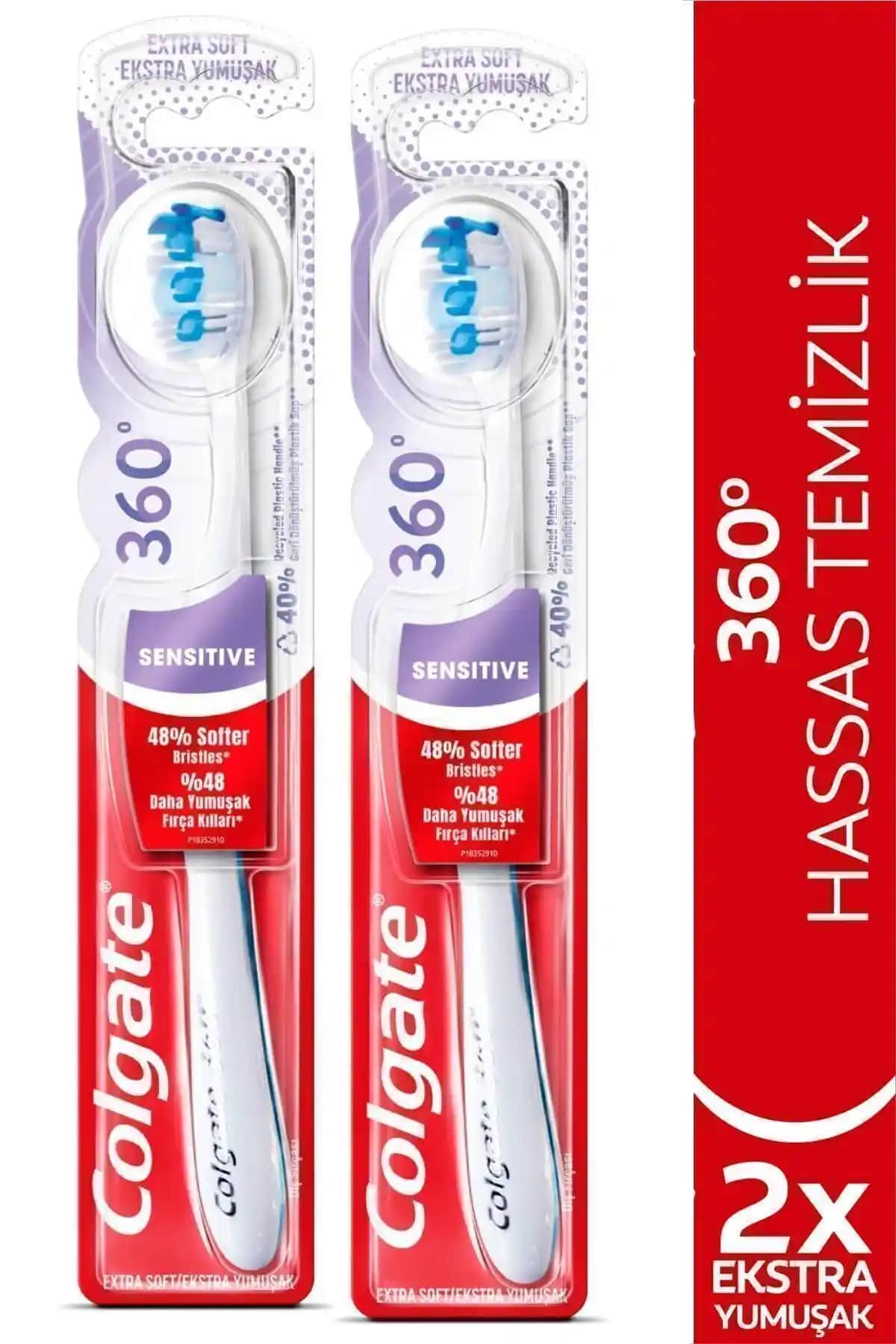 Colgate 360 Hassasiyete Pro Çözüm Ekstra Yumuşak Diş Fırçası: Hassas Dişler İçin Güvenli ve Etkili Temizlik