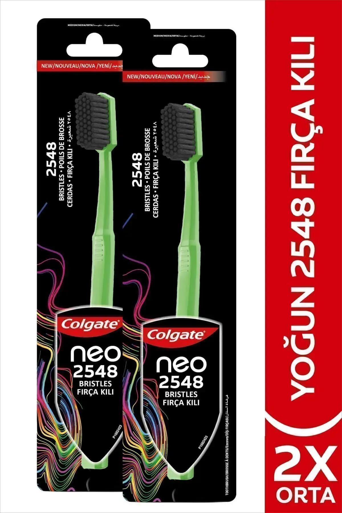Colgate Neo Tekli Orta Sertlik Diş Fırçası İki Adet Paketle Sağlıklı Ağız Bakımı