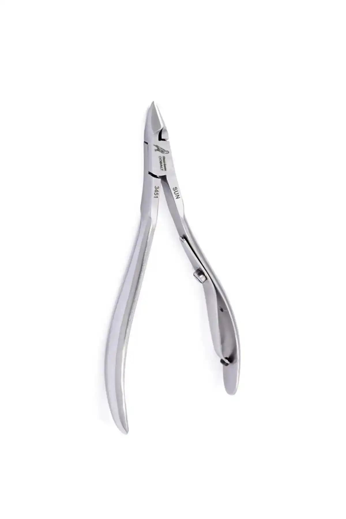 Sun Cobalt 3451 Kuşlu Manikür Et Pensi Profesyonel Kullanım İçin Uygun ve Dayanıklı Araç