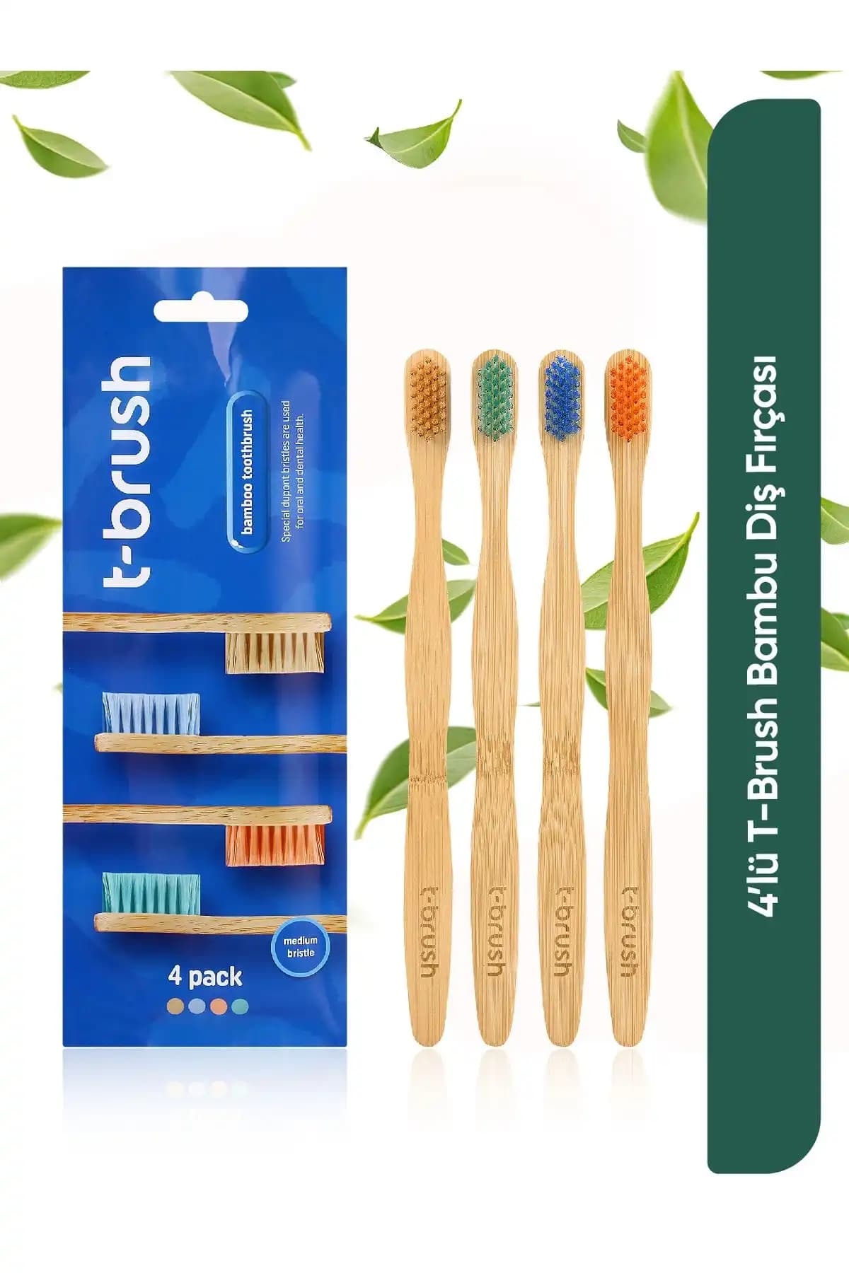 Doğal Bambu Vegan Diş Fırçası: Çevre Dostu ve Etik Ağız Bakımı Seçeneği