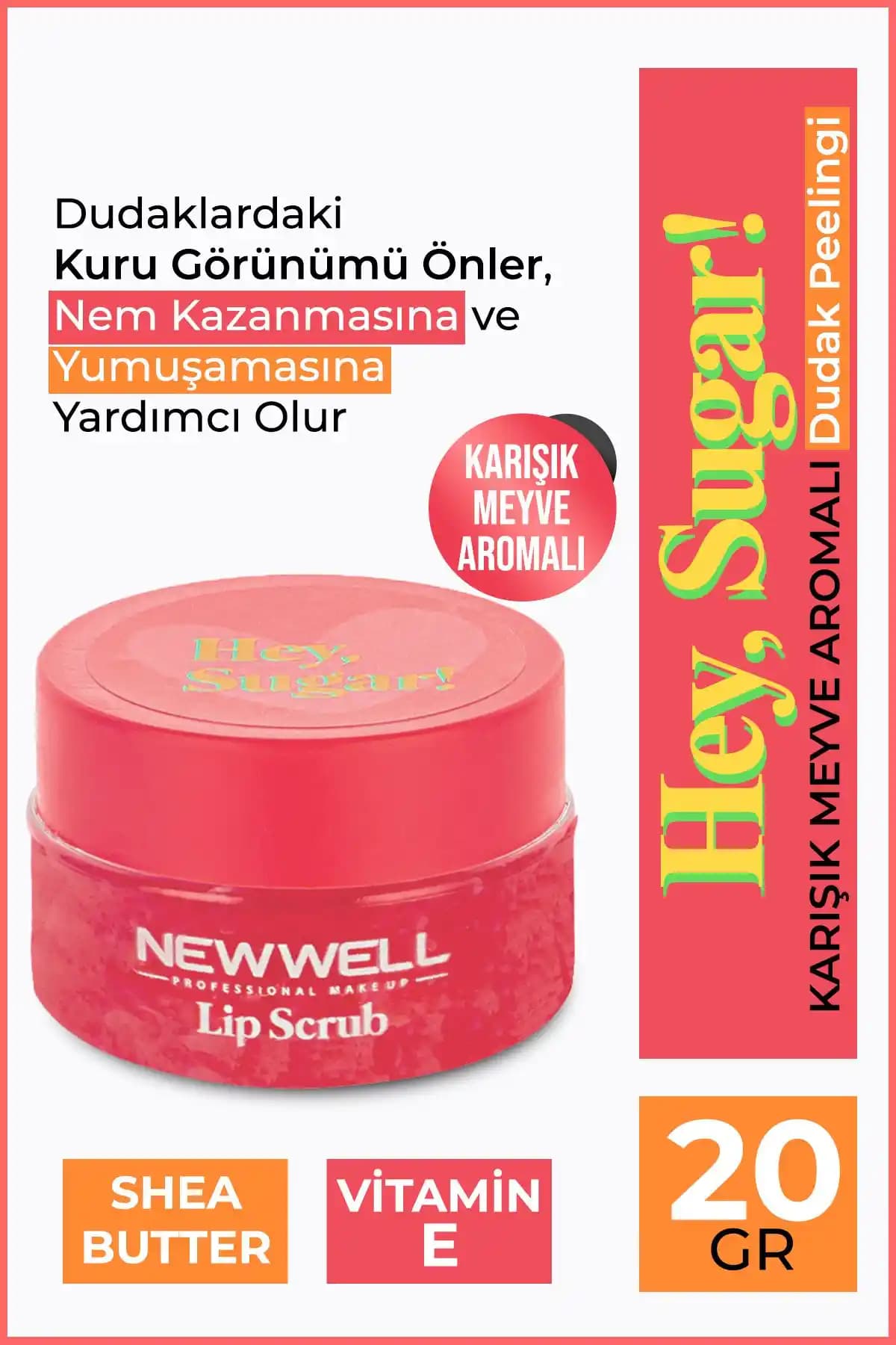 Hey Sugar! Dudak Peelingleri Karşılaştırması: Meyve ve Şeftali Aroması Ürünleri