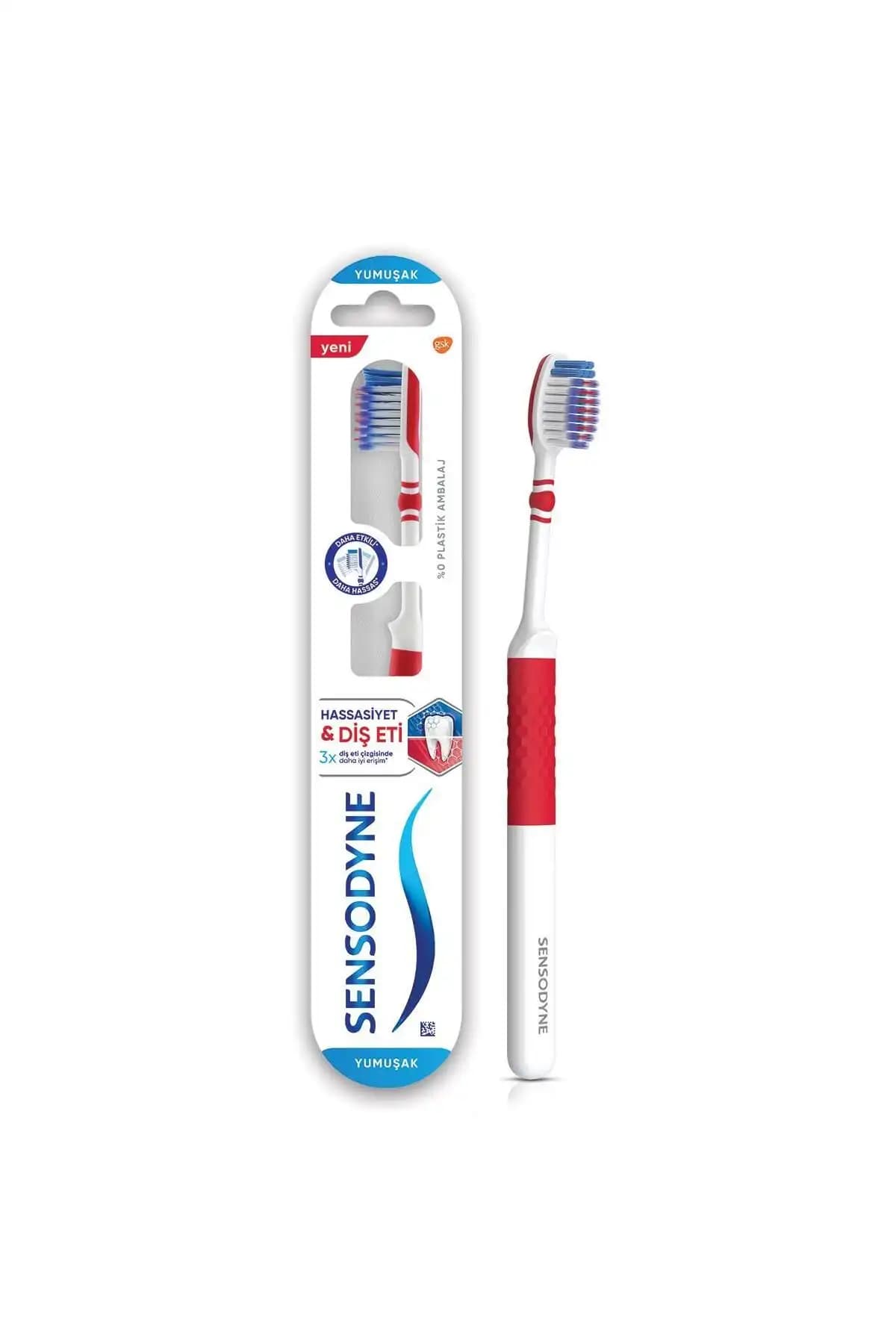 Sensodyne Hassasiyet ve Diş Eti Yumuşak Diş Fırçası ile Hassas Dişleri Koruyun