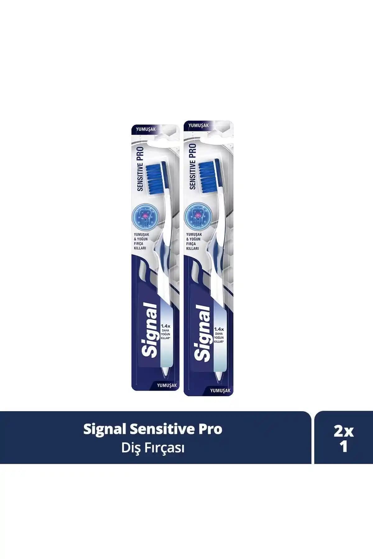 Signal Profesyonel Bakım Diş Fırçası Seti Sağlıklı Gülüşler İçin Uygun ve Etkili Çözüm