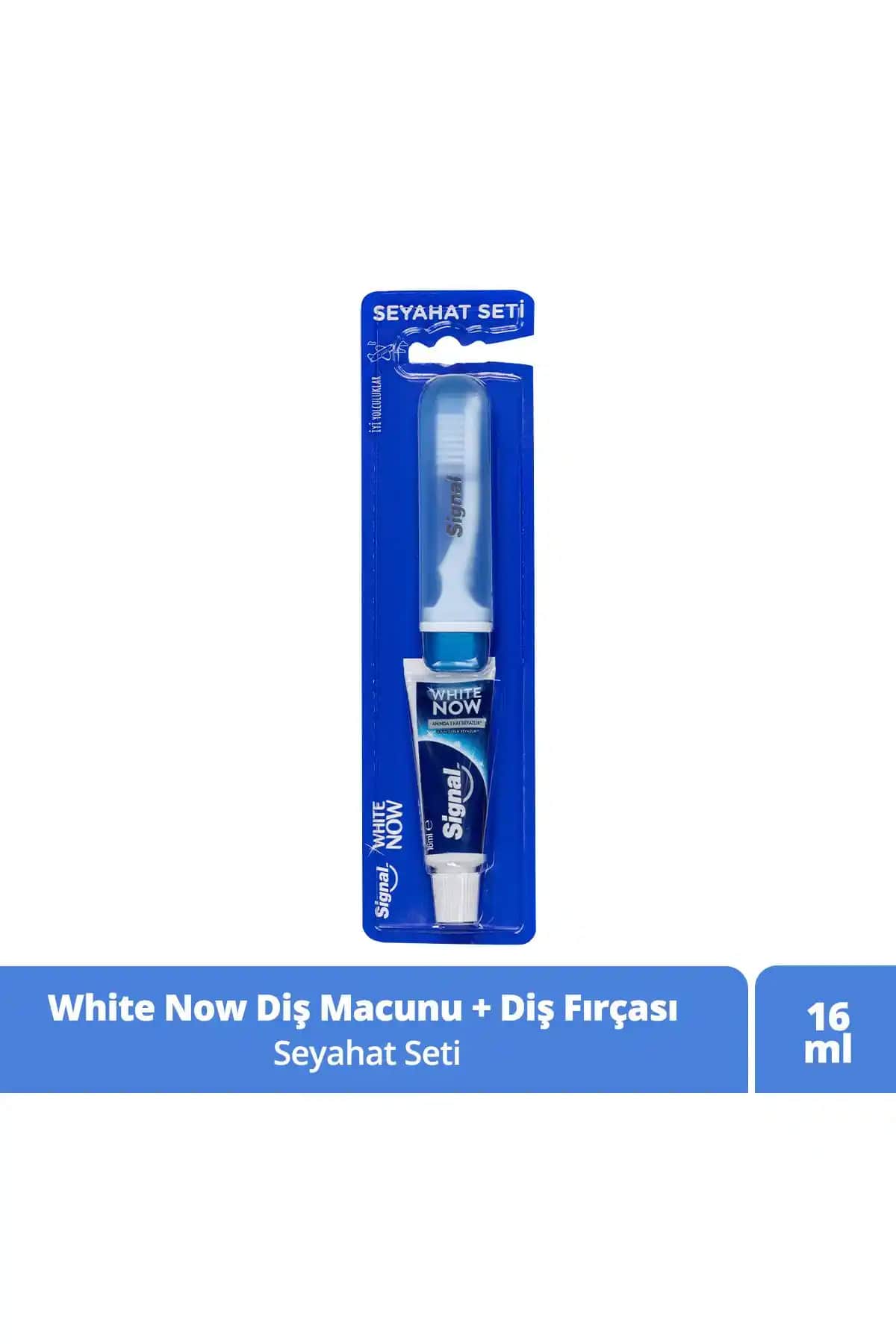 Signal White Now Seyahat Seti: Pratik ve Etkili Ağız Bakımı Çözümü