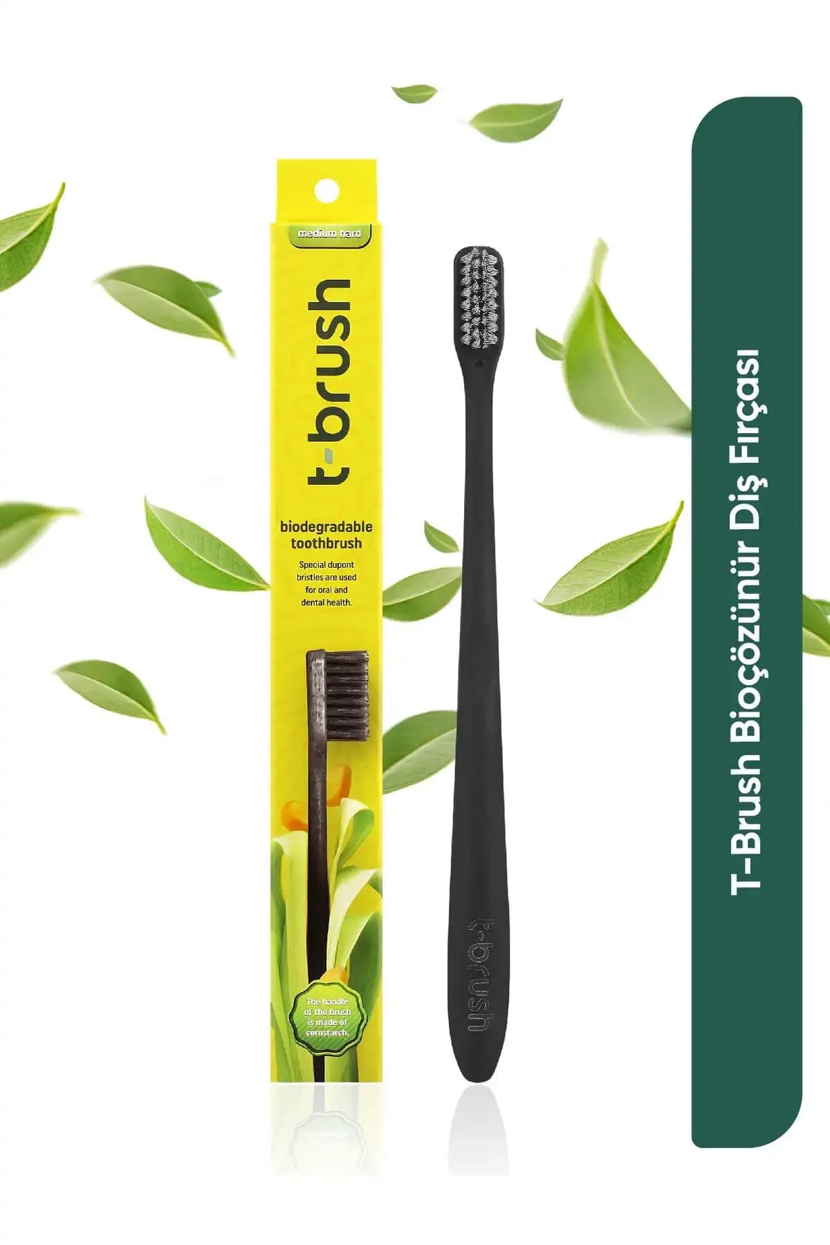 TBRUSH Bioçözünür Vegan Diş Fırçası: Sürdürülebilir ve Doğa Dostu Ağız Bakım Ürünü