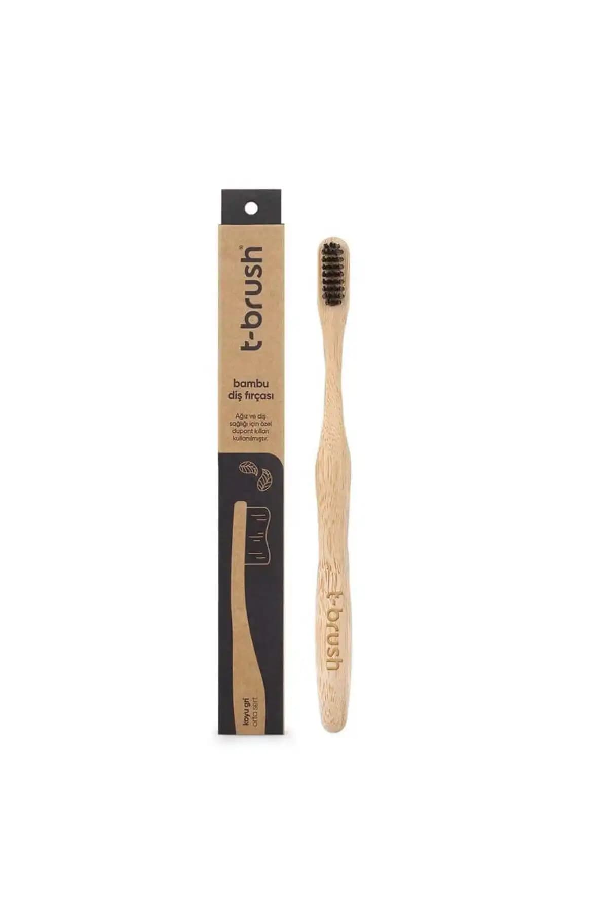TBRUSH Doğal Bambu Vegan Diş Fırçası: Sürdürülebilir ve Sağlıklı Ağız Bakımı Ürünü