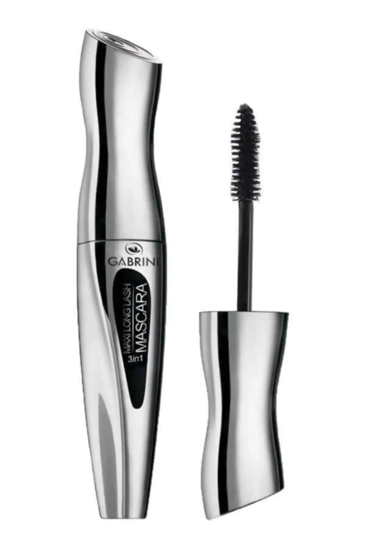 Gabrini Yüksek Suya Dayanıklılık Silver Serisi 3'ü 1 Arada Maxi Volume Maskara