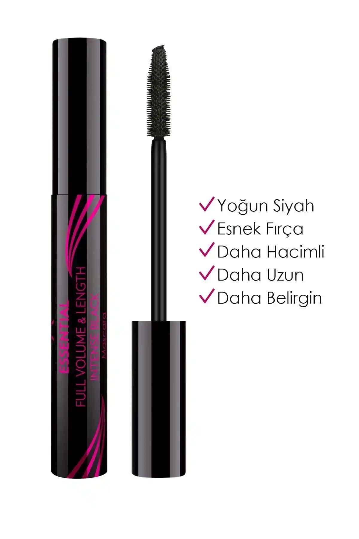 Golden Rose Essential Full Volume & Length Mascara: Hacim ve Uzunluk Sağlayan Günlük Makyaj Maskarası