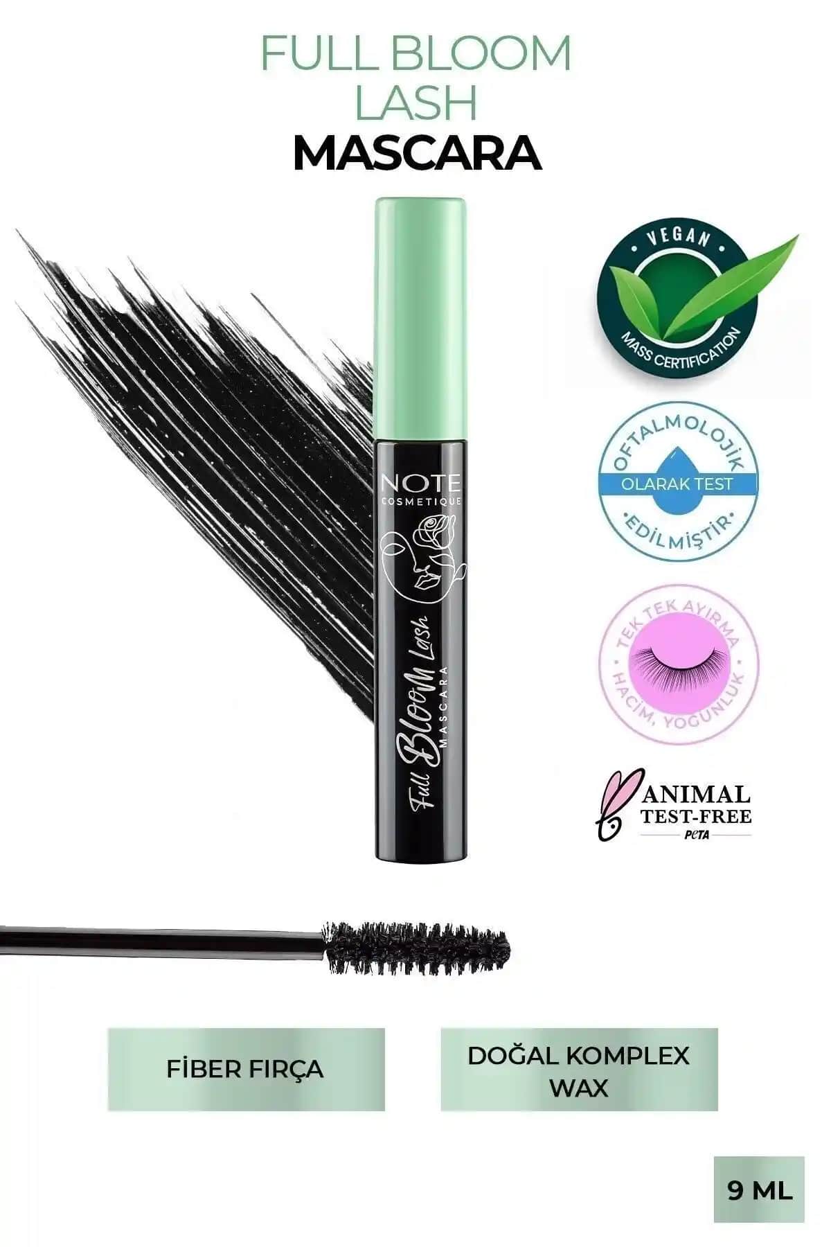 Note Cosmetics Full Bloom Lash Tek Tek Maskara İncelemesi ve Kullanıcı Yorumları