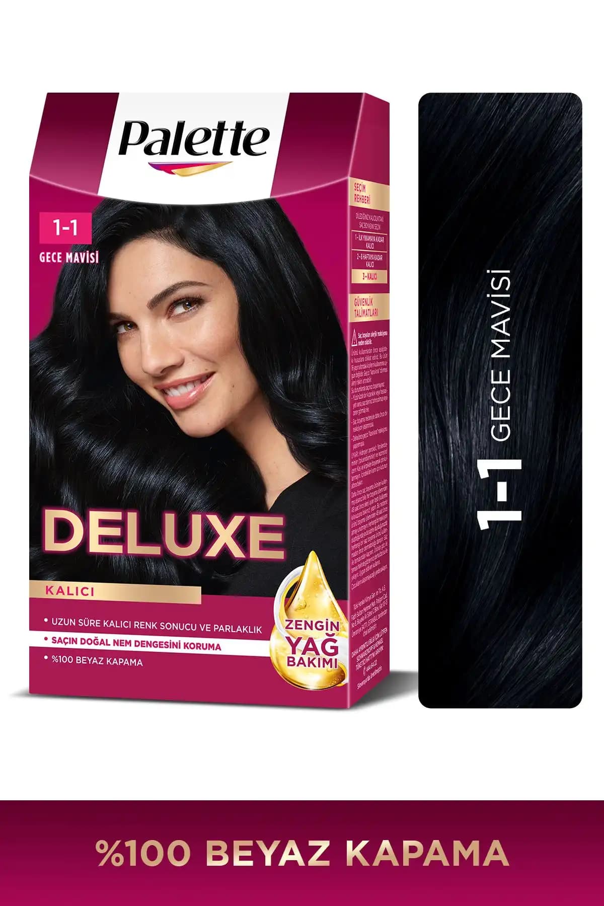 Palette Deluxe Çikolata Kahve ve Gece Mavisi Saç Boyası Karşılaştırması 2