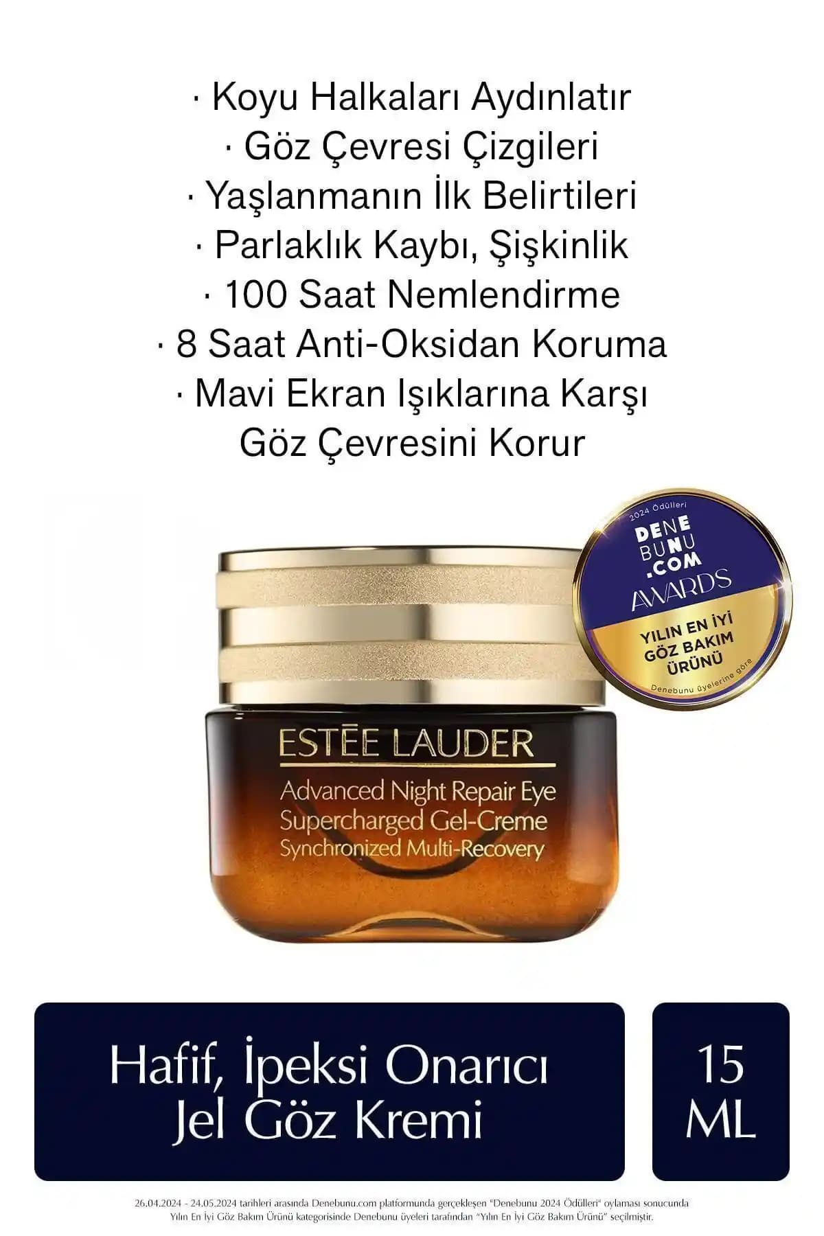 Estee Lauder Göz Kremi ve Seyahat Boy Cilt Bakım Seti Karşılaştırması