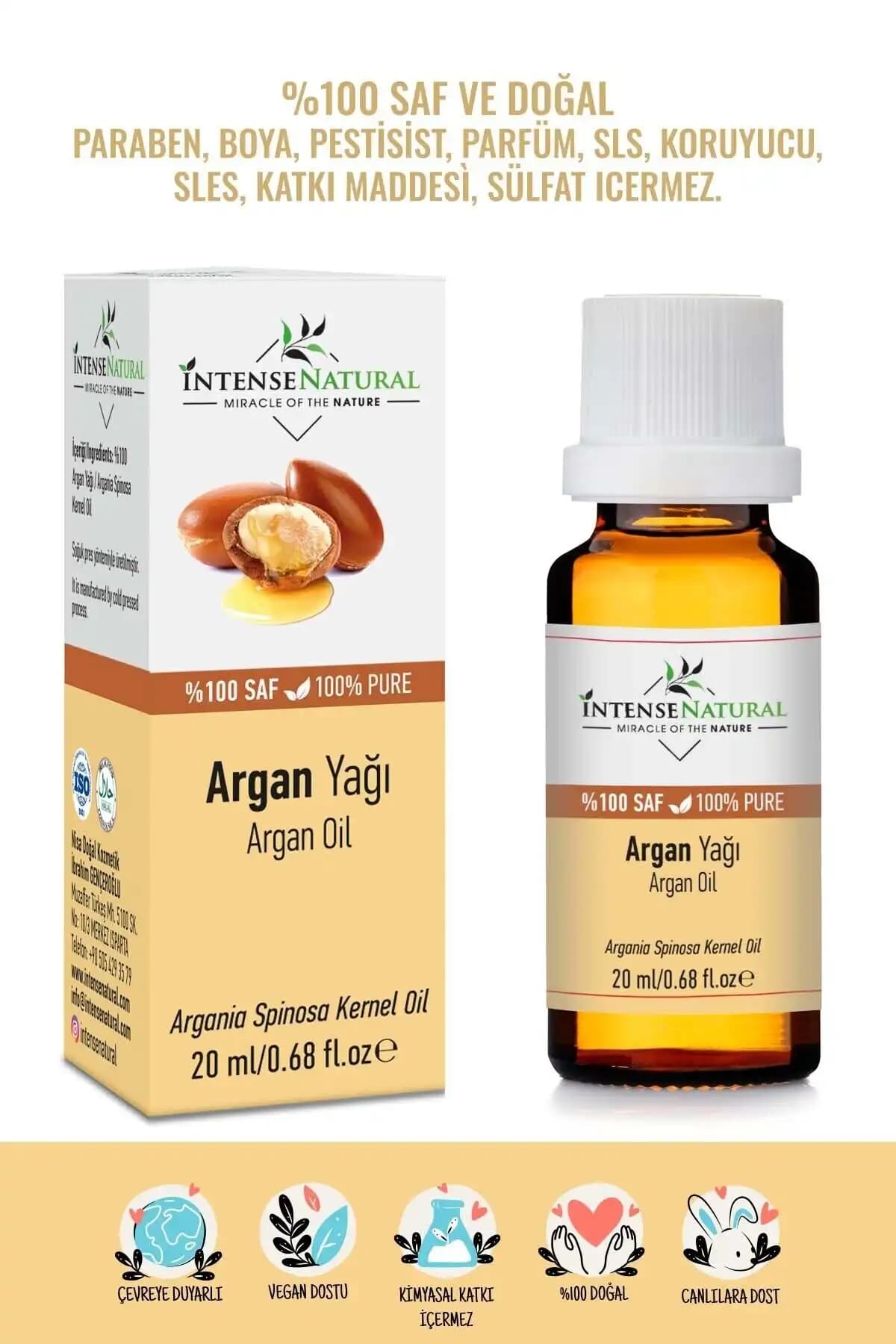 İntense Natural Argan ve Badem Yağı Karşılaştırması: Cilt ve Saç Bakımında En İyi Seçenekler 1