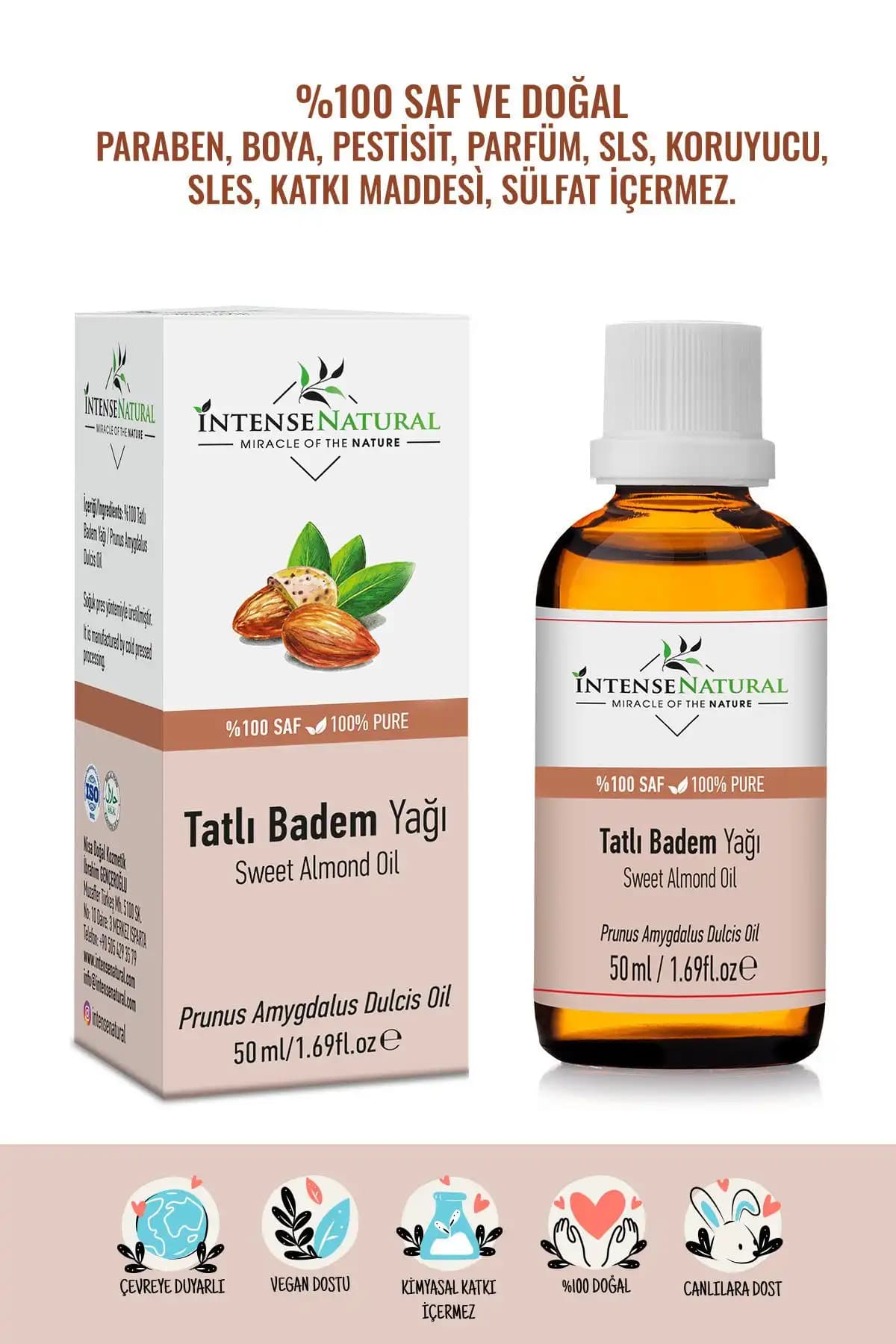 İntense Natural Argan ve Badem Yağı Karşılaştırması: Cilt ve Saç Bakımında En İyi Seçenekler 2