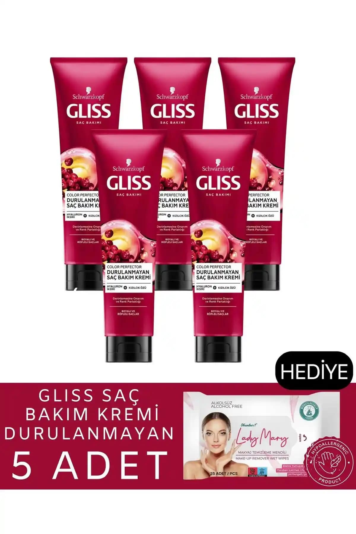 Saç ve cilt bakımı için modern çözümler: Gliss hyaluron iksiri ve Lady Mary mendili