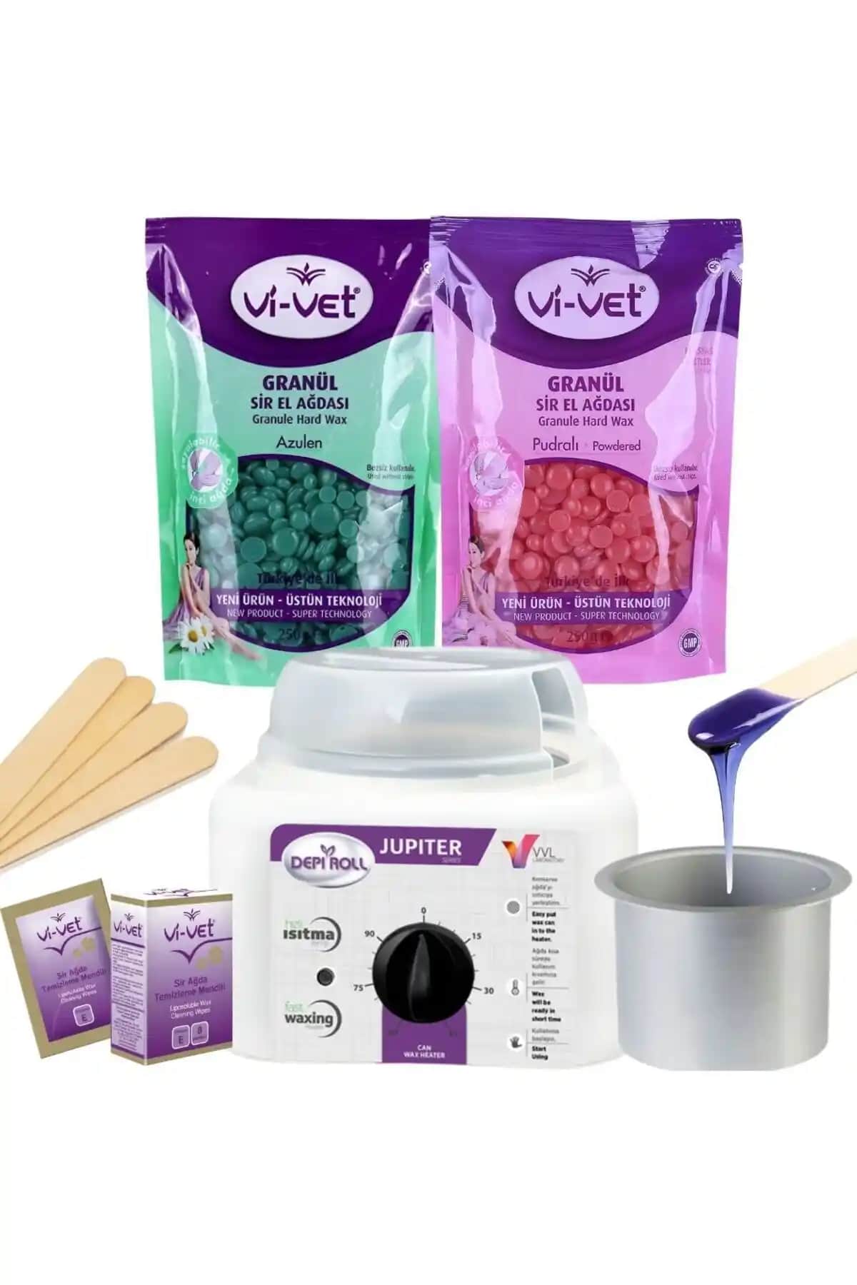 Vivet Boncuk Ağda Paketi: Evde Güvenli ve Pratik Epilasyon Deneyimi