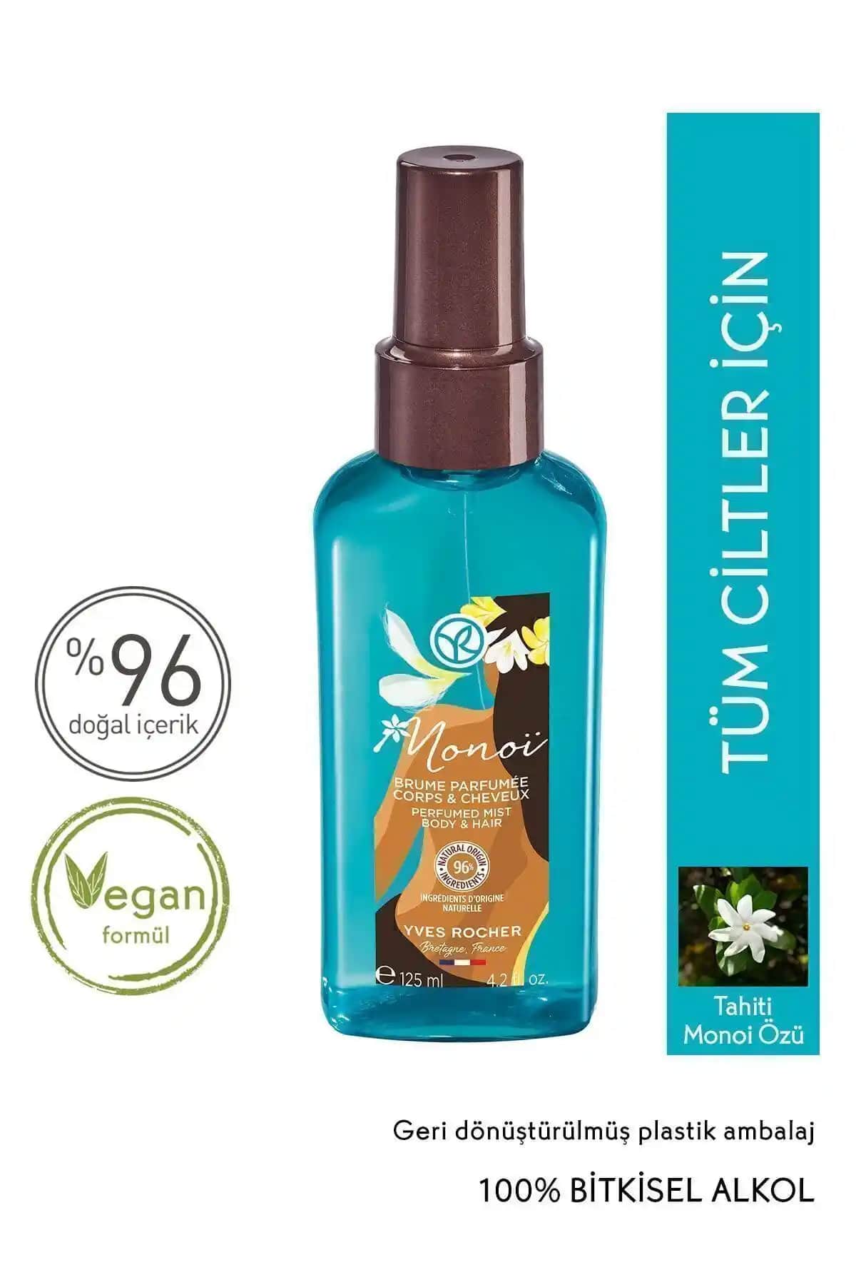 Yves Rocher Monoi ve Tropikal Hindistan Cevizi Spreyleri Karşılaştırması