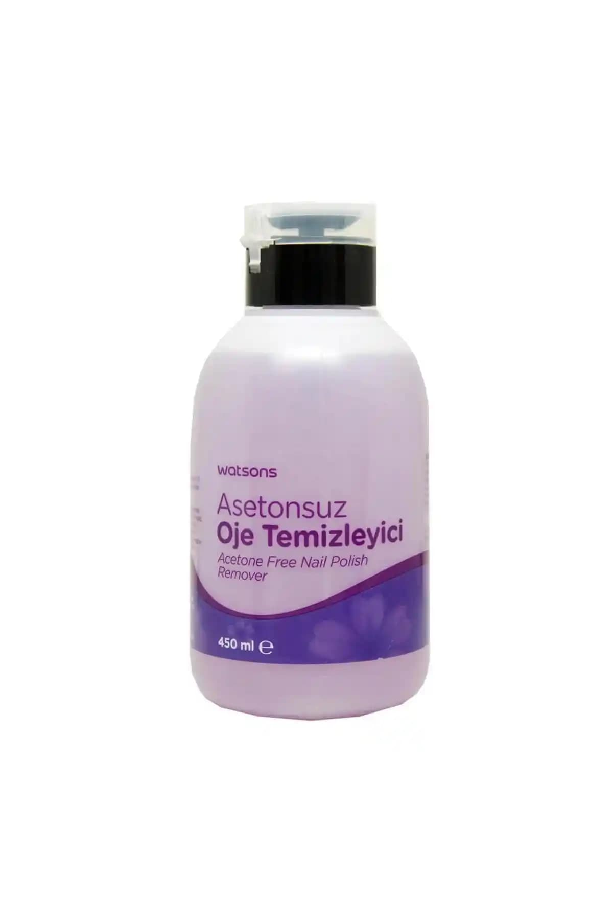 Watsons Pompalı Asetonsuz Oje Çıkarıcı: Sağlıklı ve Ekonomik Temizlik Çözümü