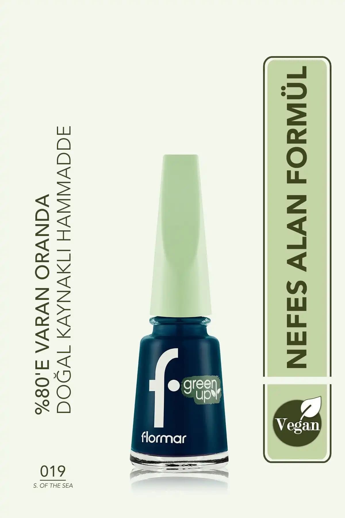 Flormar Green Up Vegan Oje: Doğal ve Parlak Renklerle Sağlıklı Tırnaklar