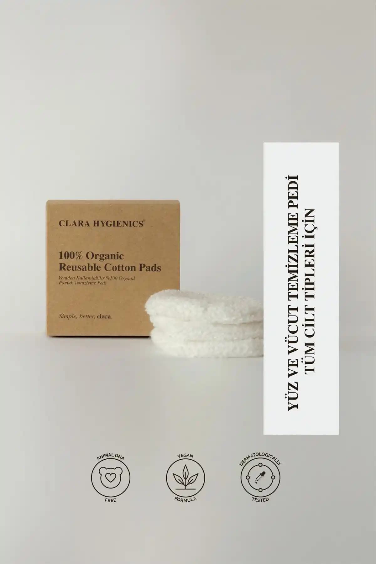 Çevre Dostu ve Yeniden Kullanılabilir Makyaj Temizleme Pedi - Sağlıklı ve Sürdürülebilir Güzellik Çözümü