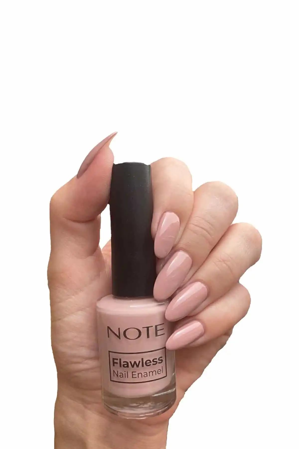 Note Cosmetics Nail Flawless 61 Rose Dust - Nude Oje ile Doğal ve Şık Bir Görünüm