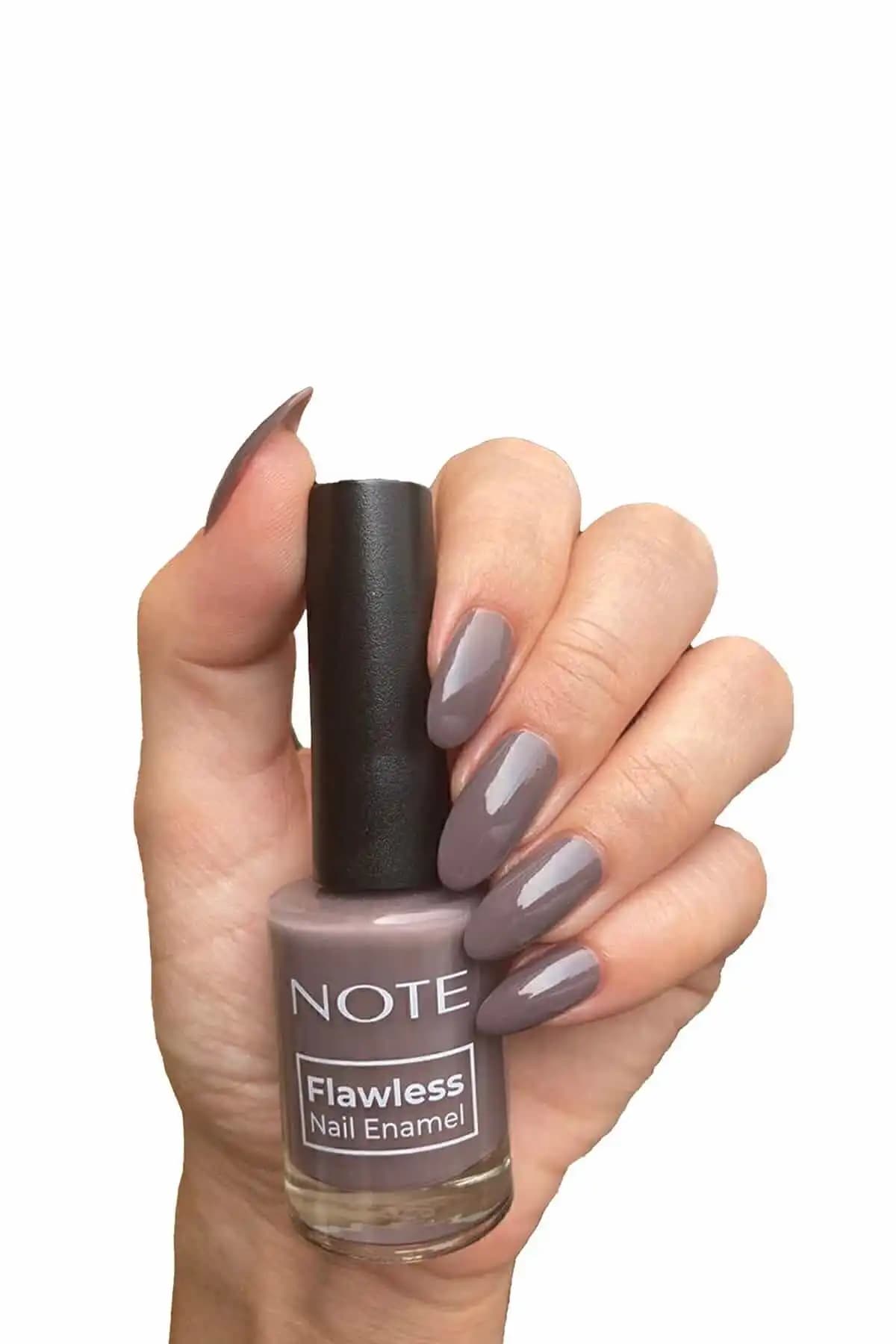 Note Cosmetics Nail Flawless Oje 28 Grey Stone Güvenli ve Dayanıklı Profesyonel Kullanım
