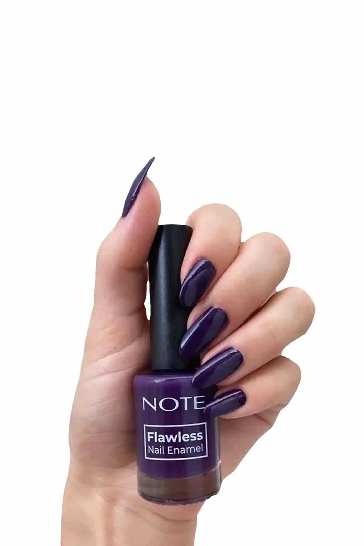 Note Nail Flawless Marmalade Mor Oje: Güçlü Renk ve Sağlıklı Kullanım Özellikleri
