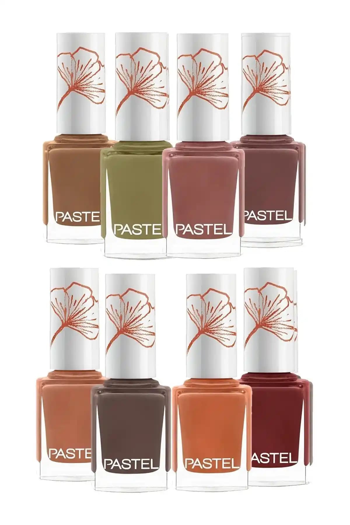 Pastel Trend Kış Oje Seti 8'li: Renkli ve Sağlıklı Kış Tırnak Bakımı İçin