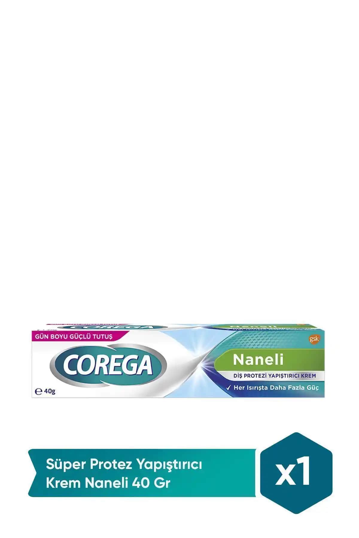 Corega Sensodyne Süper Yapıştırıcı 40 ml Naneli Güçlü ve Güvenilir Diş Protezi Yapıştırıcısı