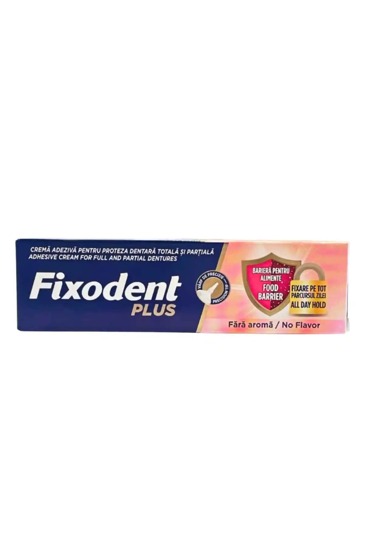 Fixodent Plus Gıda Bariyeri Protez Diş Yapıştırıcı: Güçlü Tutma ve Uzun Süreli Konfor