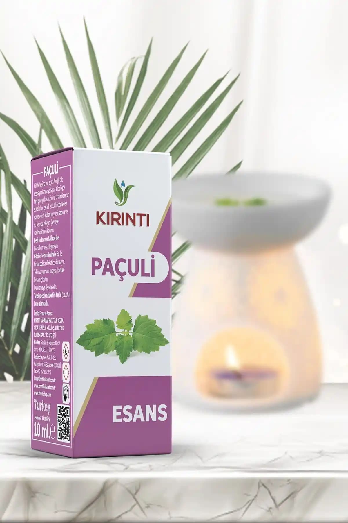 KIRINTI 2000 Paçuli Kokulu Buhurdanlık Esansı ile Doğal ve Kalıcı Aromaterapi Deneyimi