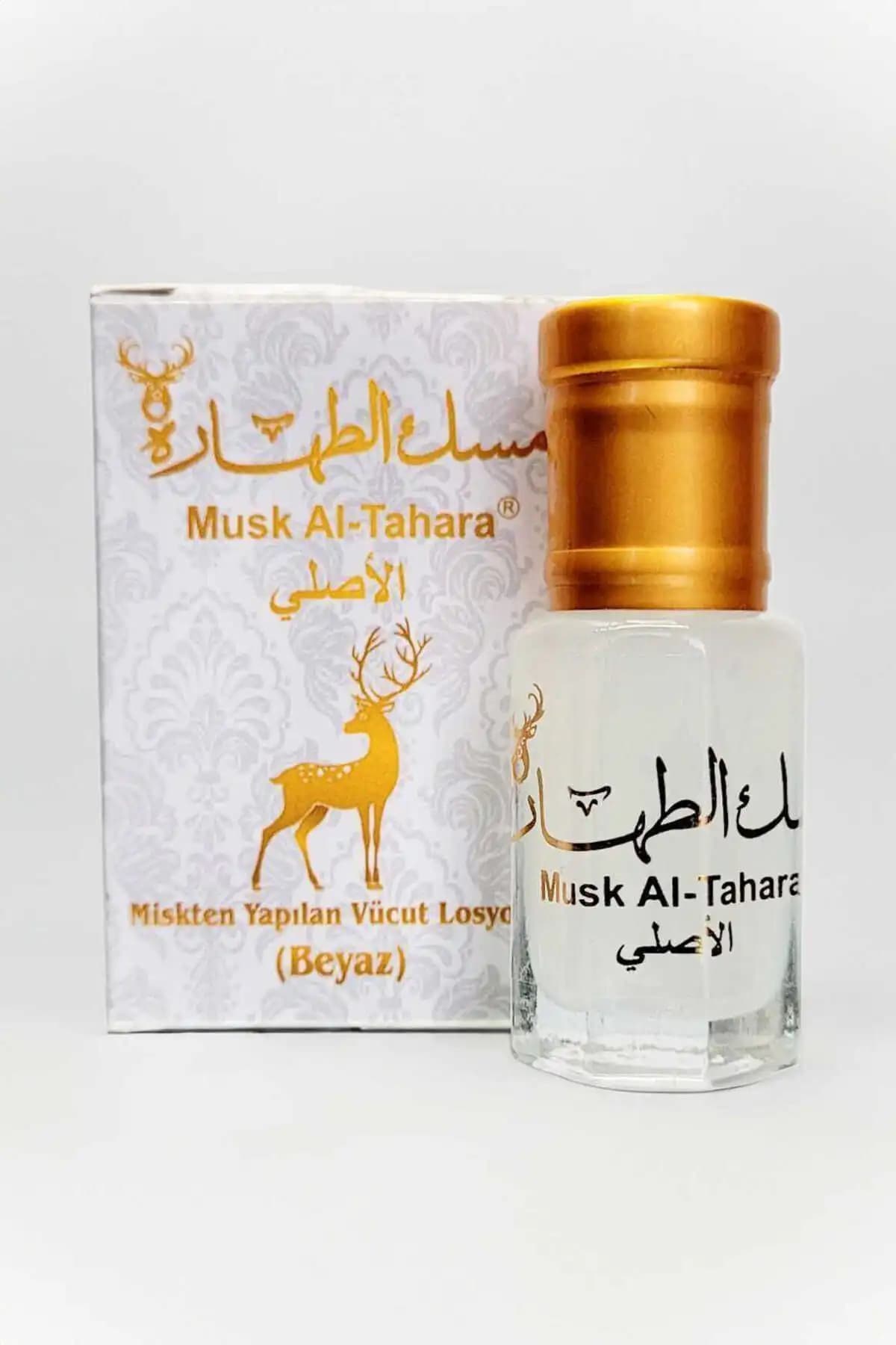 MUSK AL TAHARA Beyaz Misk Parfümü 6 ml hassas ve kalıcı ferahlatıcı koku
