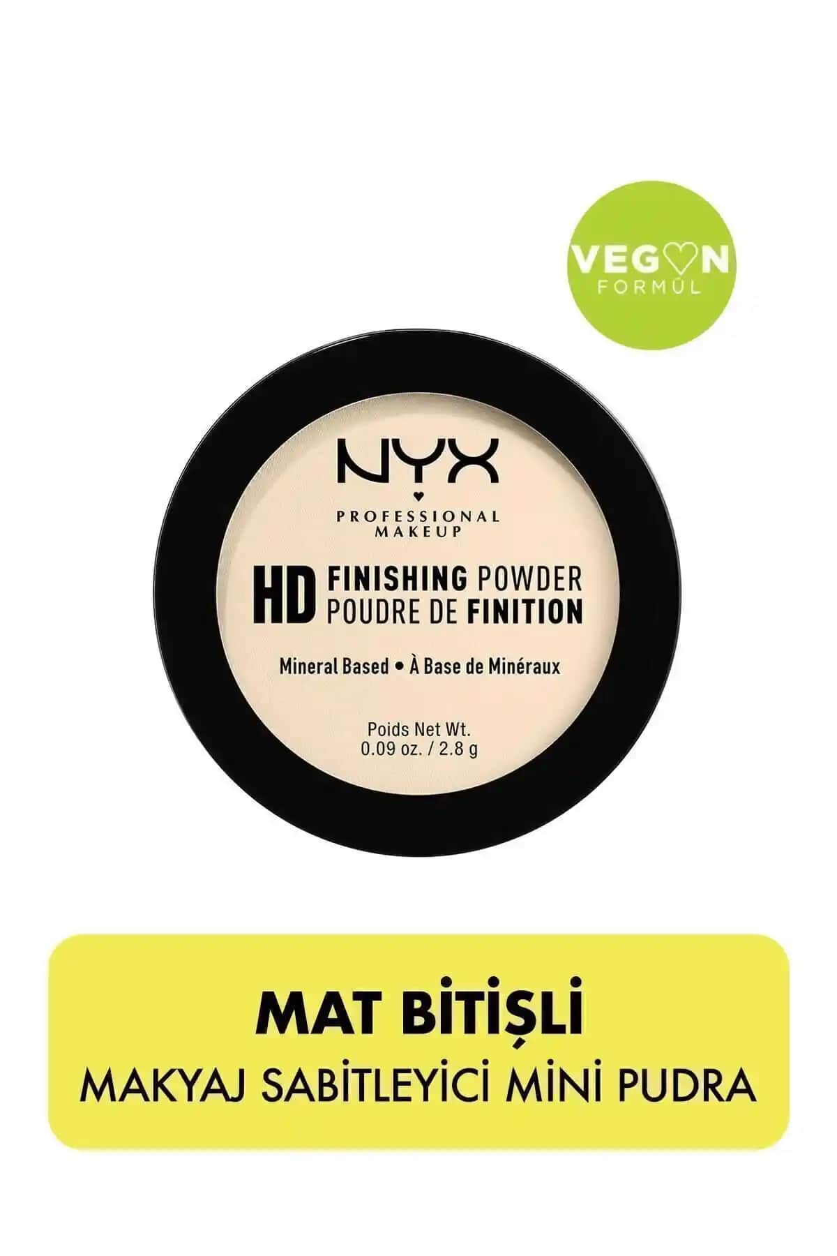 NYX Mini Transparan Pudra ile Doğal ve Kalıcı Makyaj Sonuçları Sağlayın