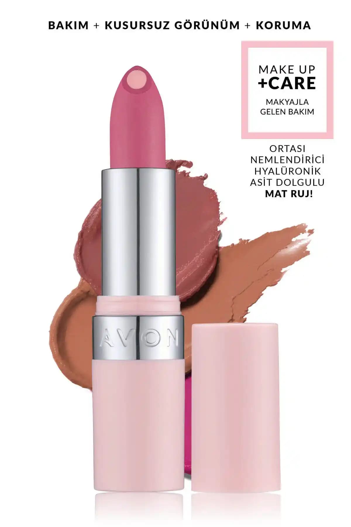 Avon Hydramatic Mat Ruj Pink: Kalıcı ve Nemlendirici Mat Dudak Rengi
