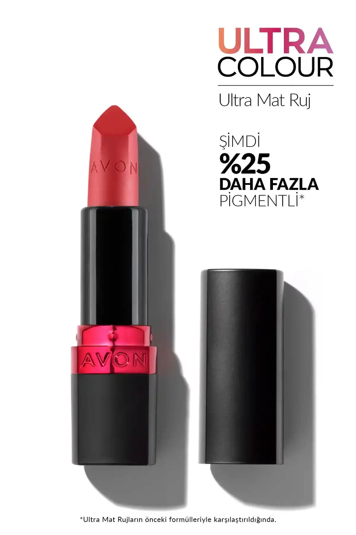 Avon Ultra Mat Ruj Coral Fever: Kalıcı ve Canlı Turuncu Mat Dudak Rengi