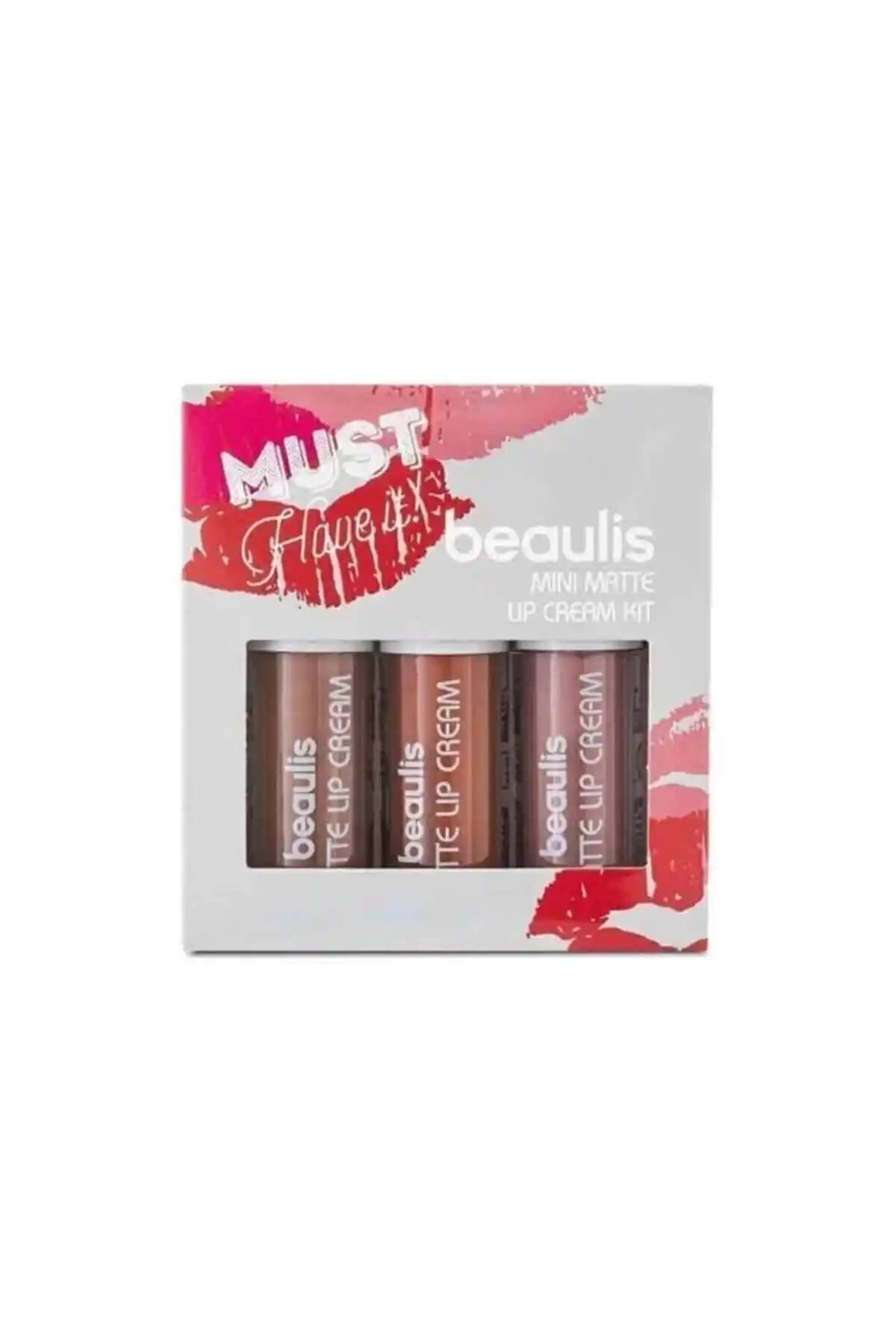 Beaulis Mini Mat Likit Ruj Seti: Renkli, Kalıcı ve Pratik Dudak Makyajı Çözümü