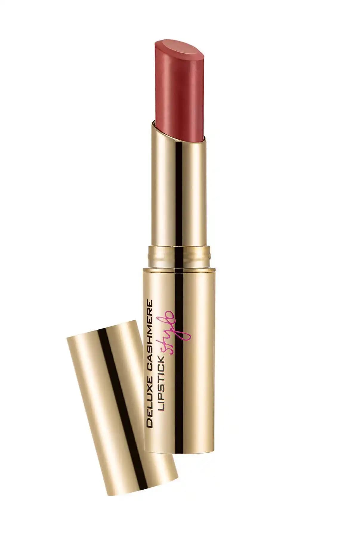Flormar Deluxe Cashmere Ruj DC37 Throwback Rose: Doğal ve Kalıcı Dudaklar İçin Mükemmel Seçenek