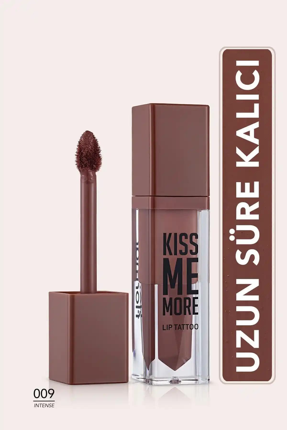 Flormar Kiss Me More Lip Tattoo 009 Intense: Kalıcı ve Rahat Dudak Makyajı Seçeneği