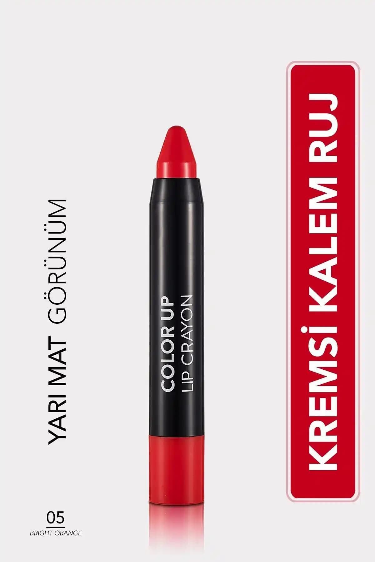 Flormar Saten Bitişli Kalem Ruj - Color Up Lip Crayon ile Dudaklarda Şıklık ve Konfor