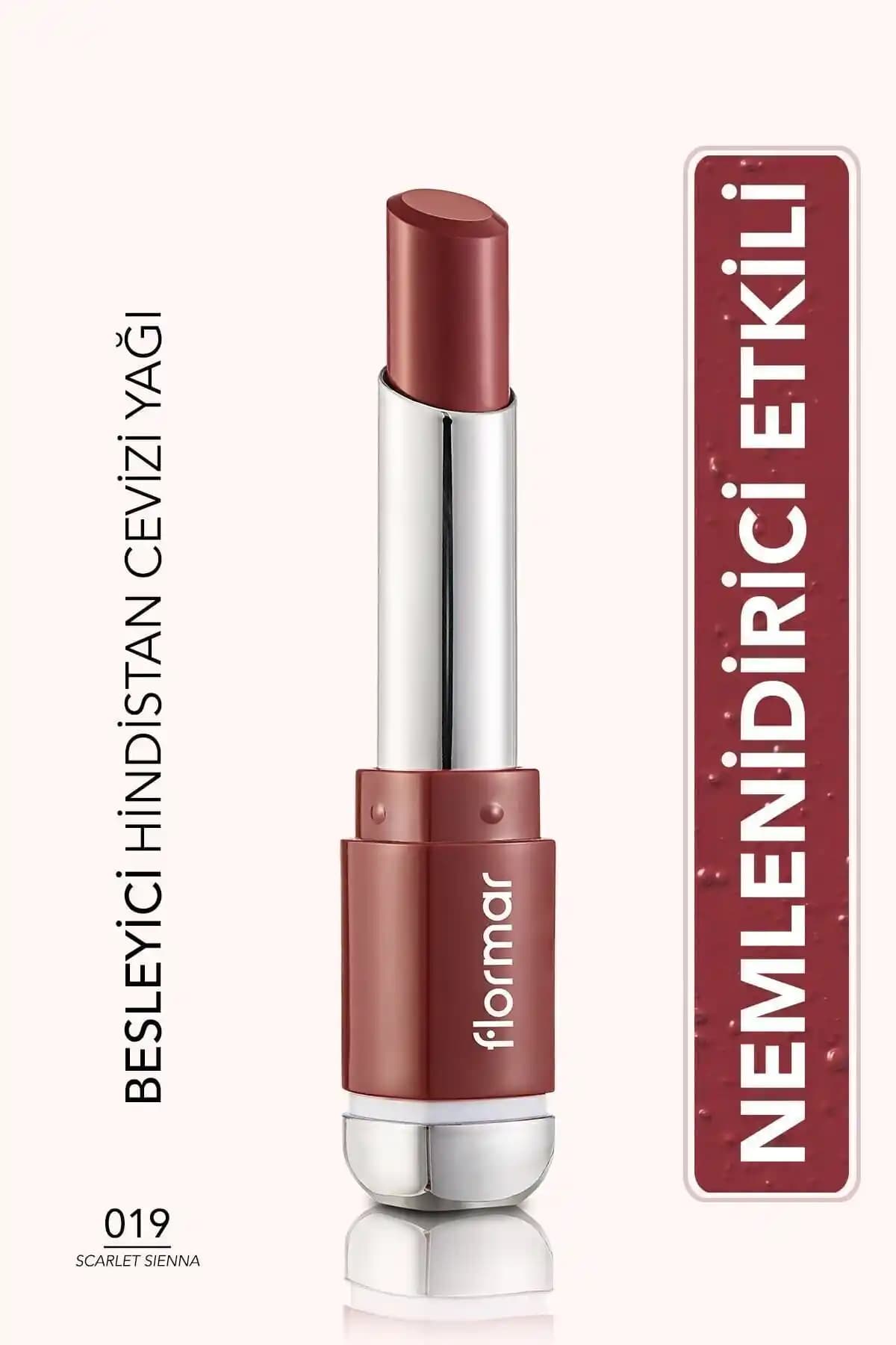 Flormar Saten Dokulu Stick Ruj Prime N Lips Dudak Bakımı ve Estetik Makyaj Ürünü