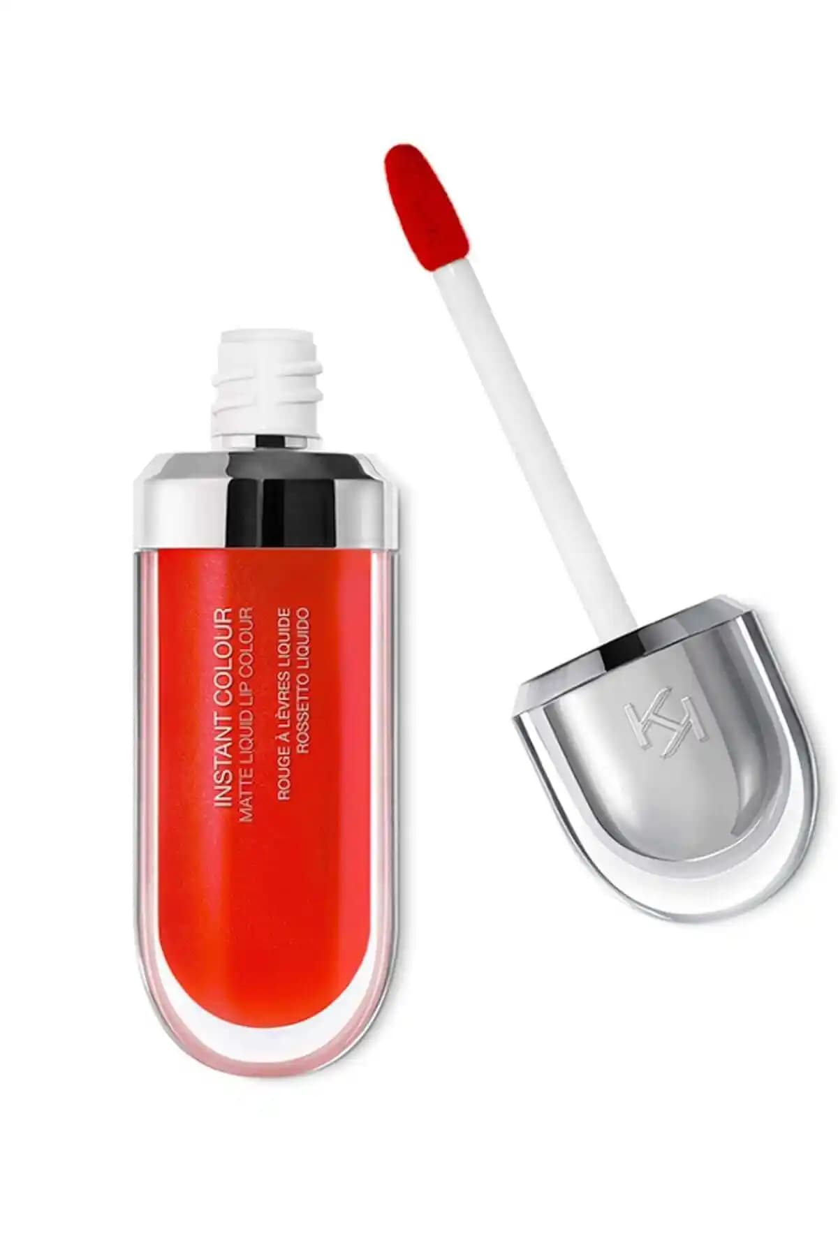 KIKO Mat Likit Ruj Poppy Red - Kalıcı ve Şık Dudak Makyajı İçin Uygun