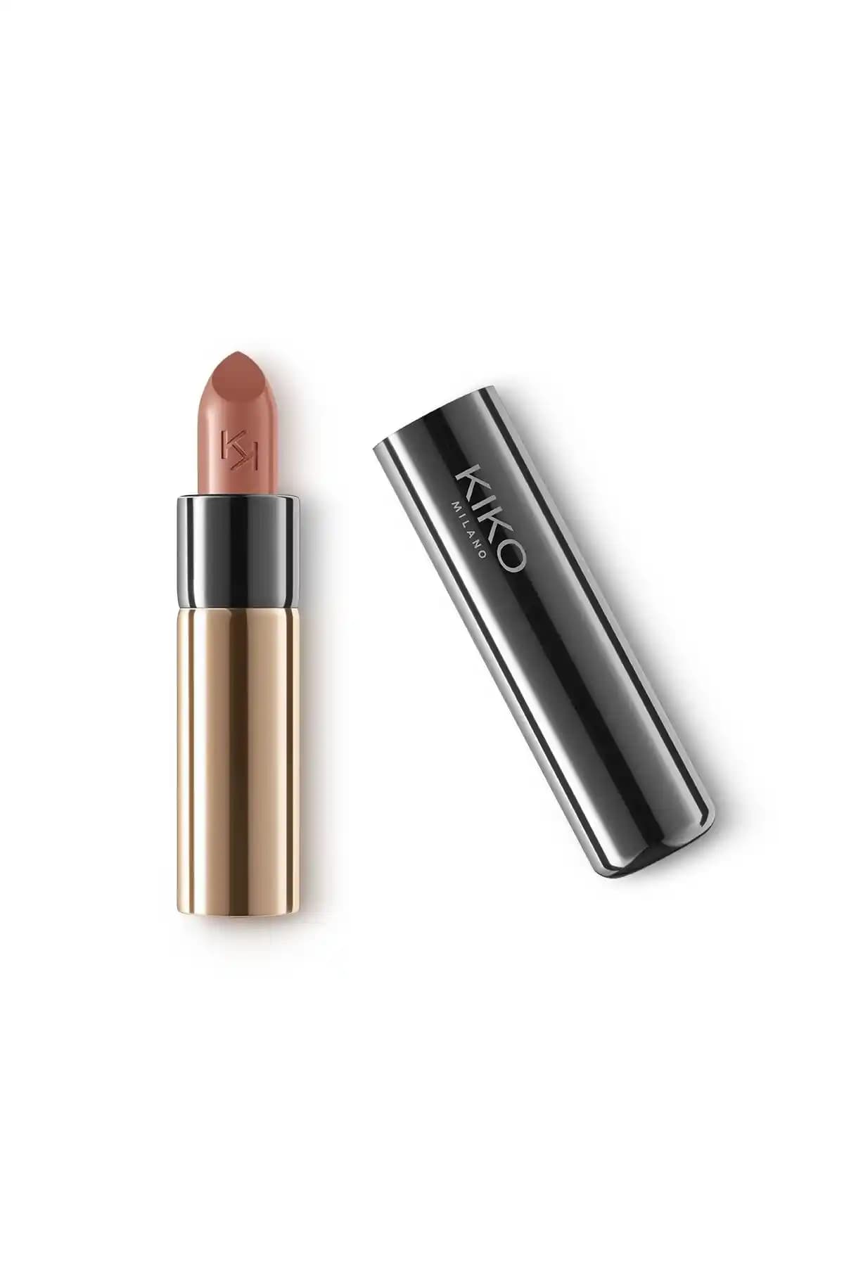 KIKO Milano Gossamer Emotion Creamy Lipstick 104 Vintage Rose Dudak Rujunun Özellikleri ve Kullanım İpuçları