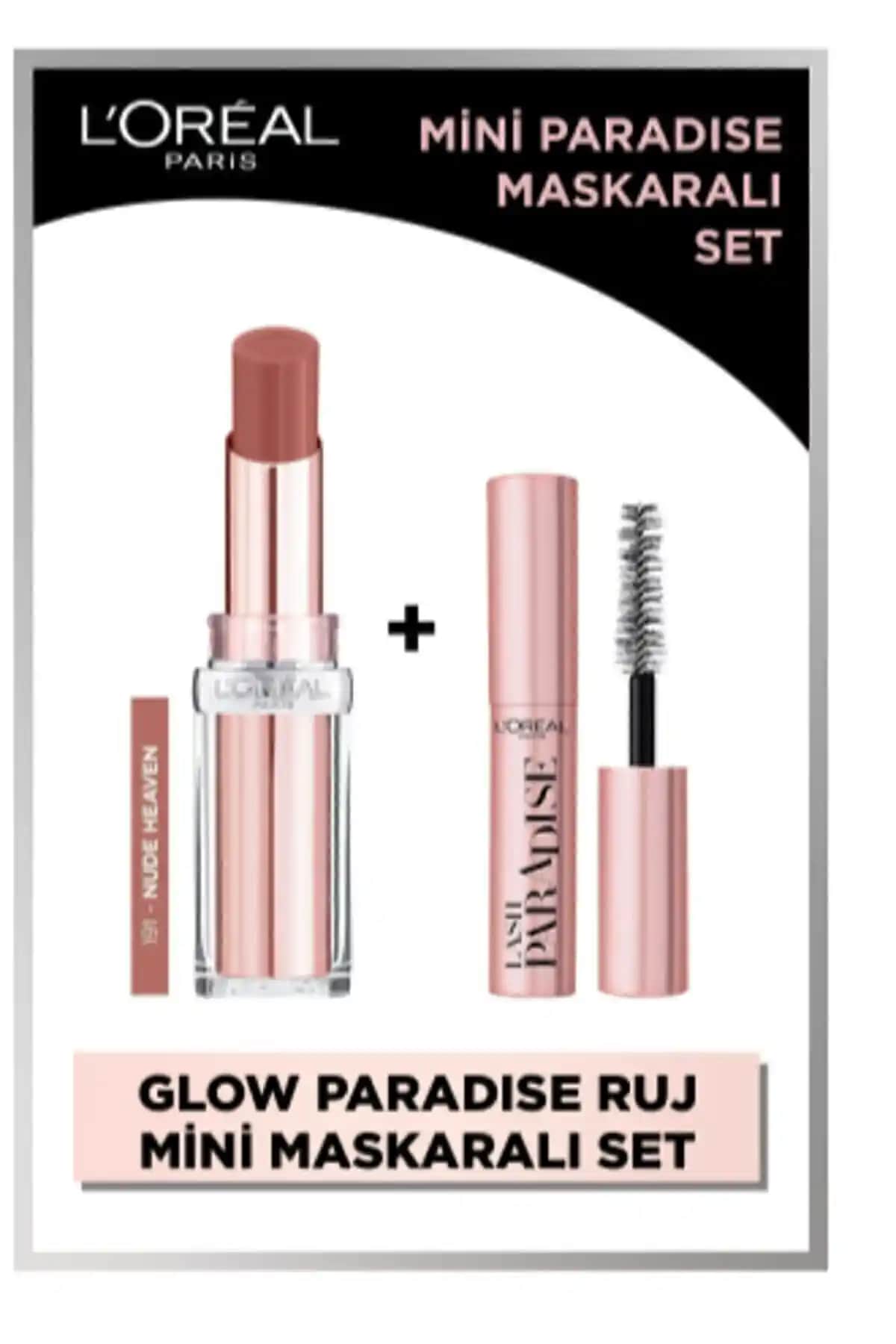 L'Oreal Paris Glow Paradise Balm-in-Lipstick ve Mini Paradise Maskara İncelemesi