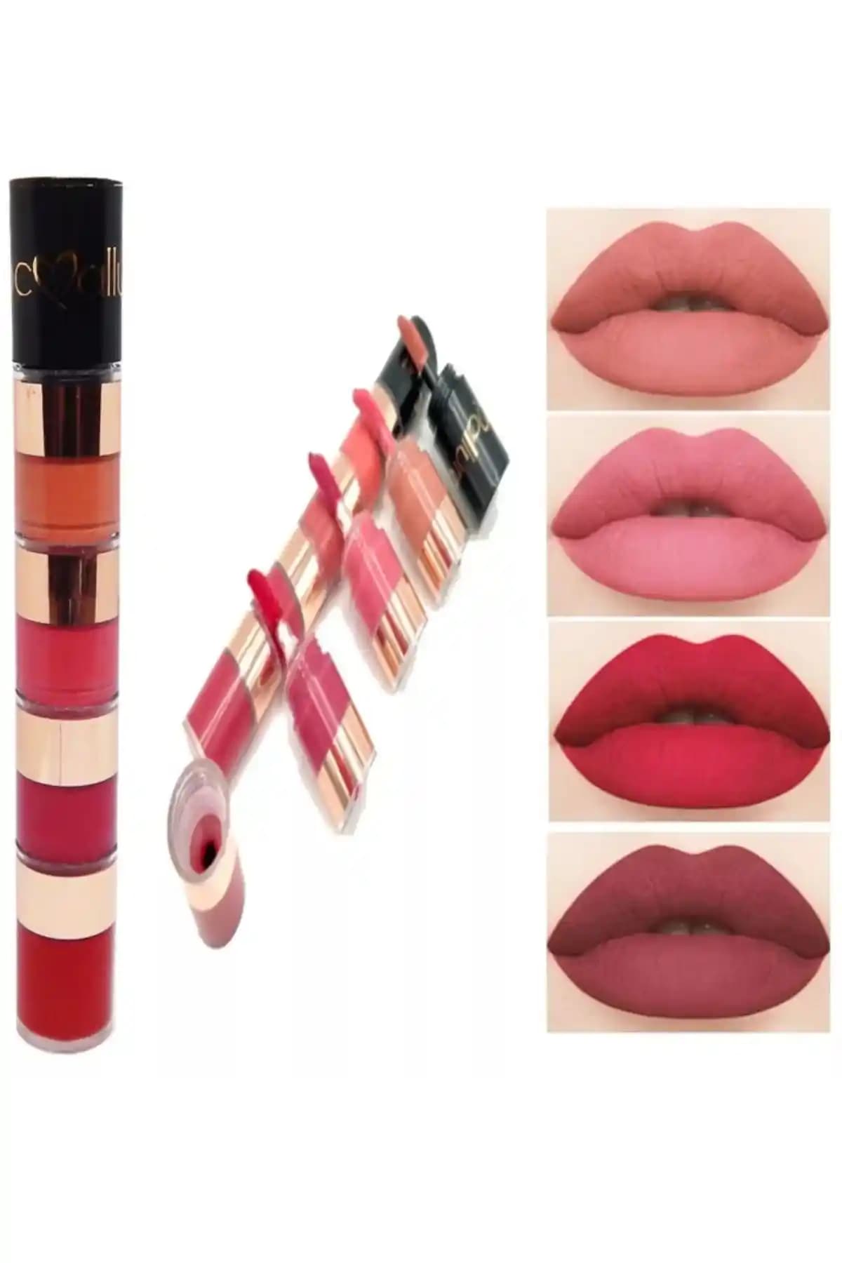 Moc Allure 5 Katlı Matruşka Ruj: Modern ve Kalıcı Dudak Makyajı İçin Yenilikçi Seçenek