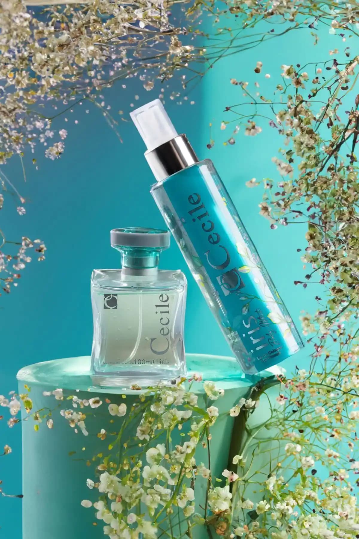 Cecile Iris Parfüm Seti: Kaliteli EDT ve Vücut Spreyi İle Tazelik