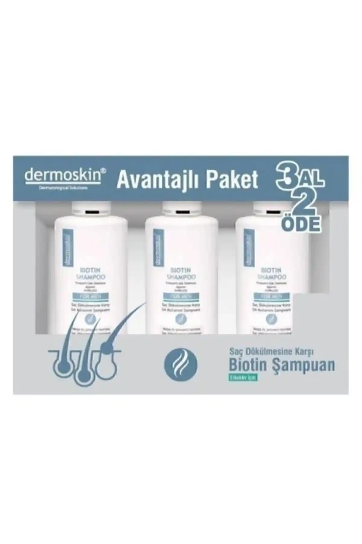 Dermoskin Biotin Şampuan: Dökülme Karşıtı Etkisi ile Saç Bakımınızda Fark Yaratın