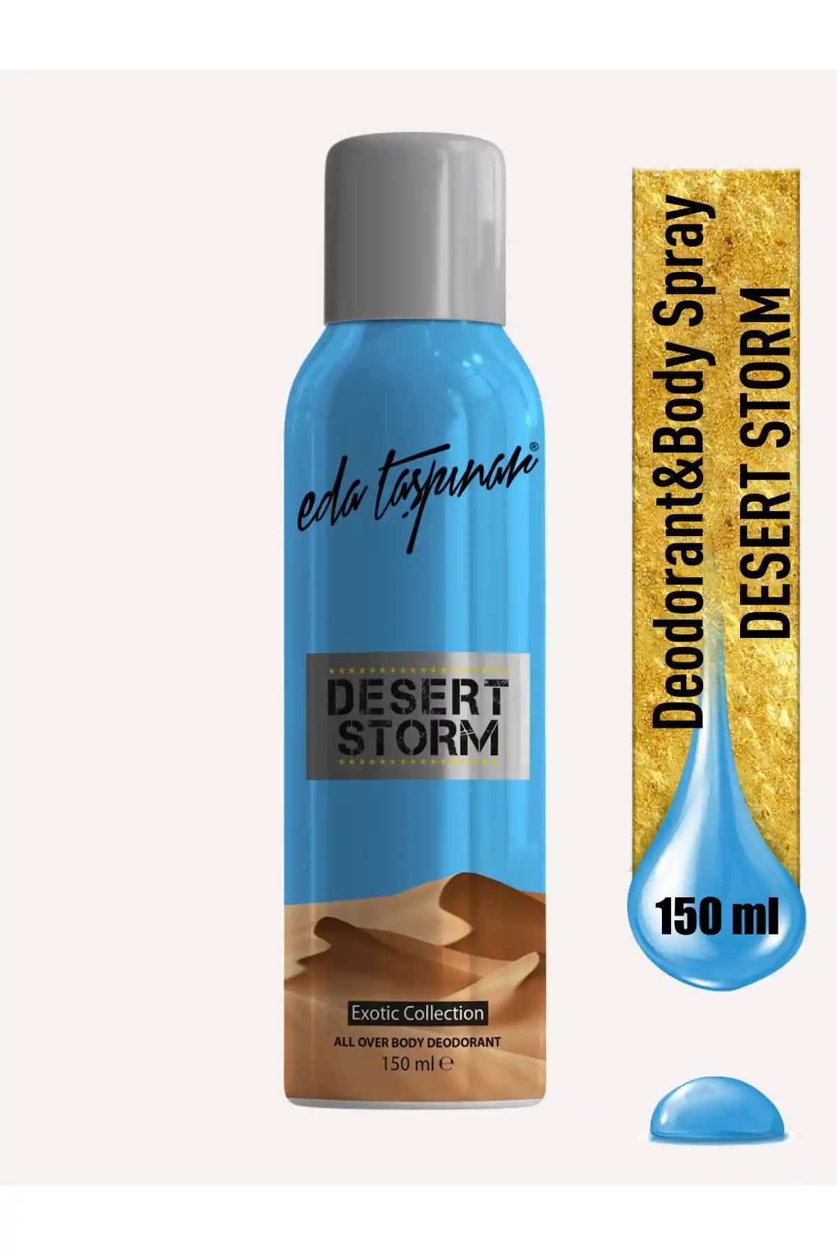Eda Taşpınar Desert Storm Kadın Deodorant: Ferahlatıcı ve Hafif Koku