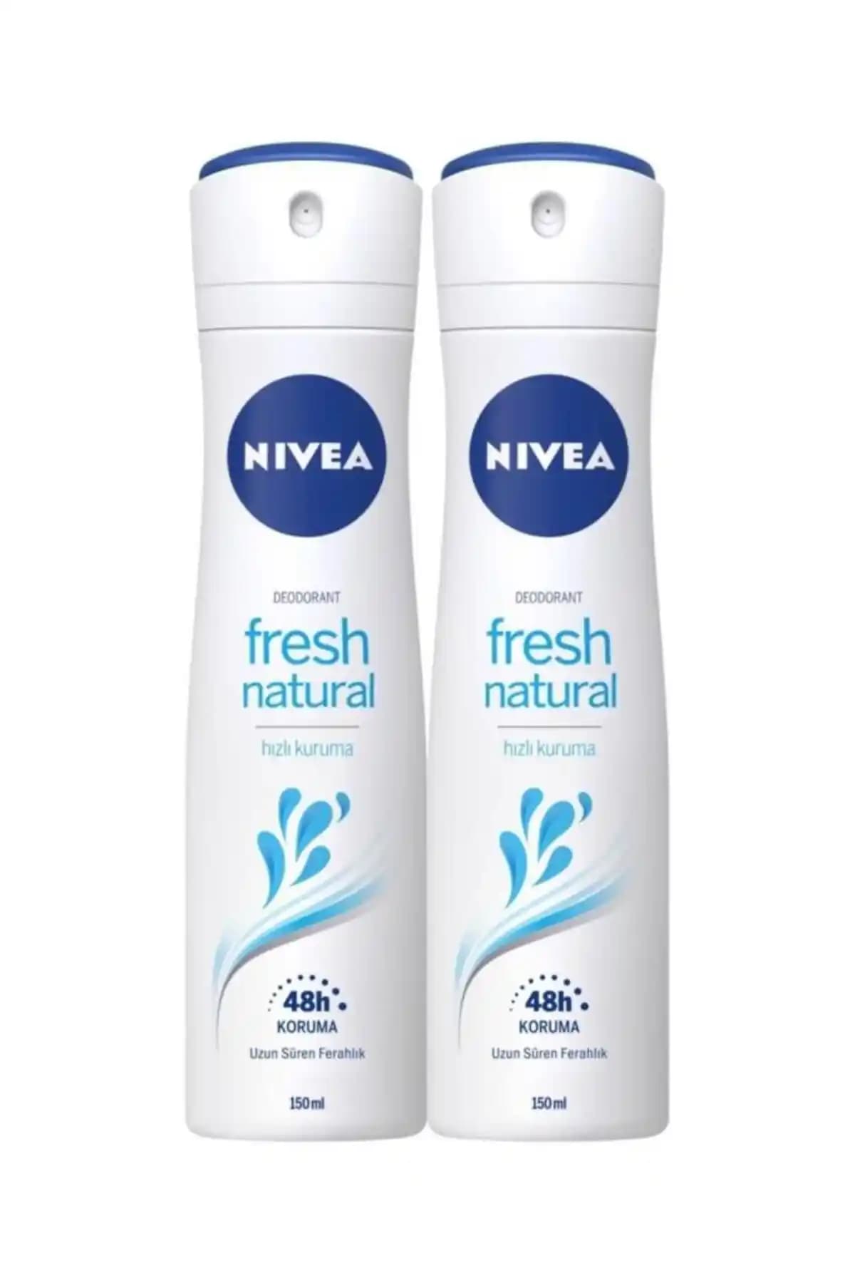 NIVEA Fresh Deosprey 150 ml 2'li Paket ile Tazelik ve Konfor